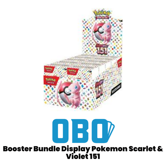 Booster Bundle Display Pokemon Scarlet & Violet 151