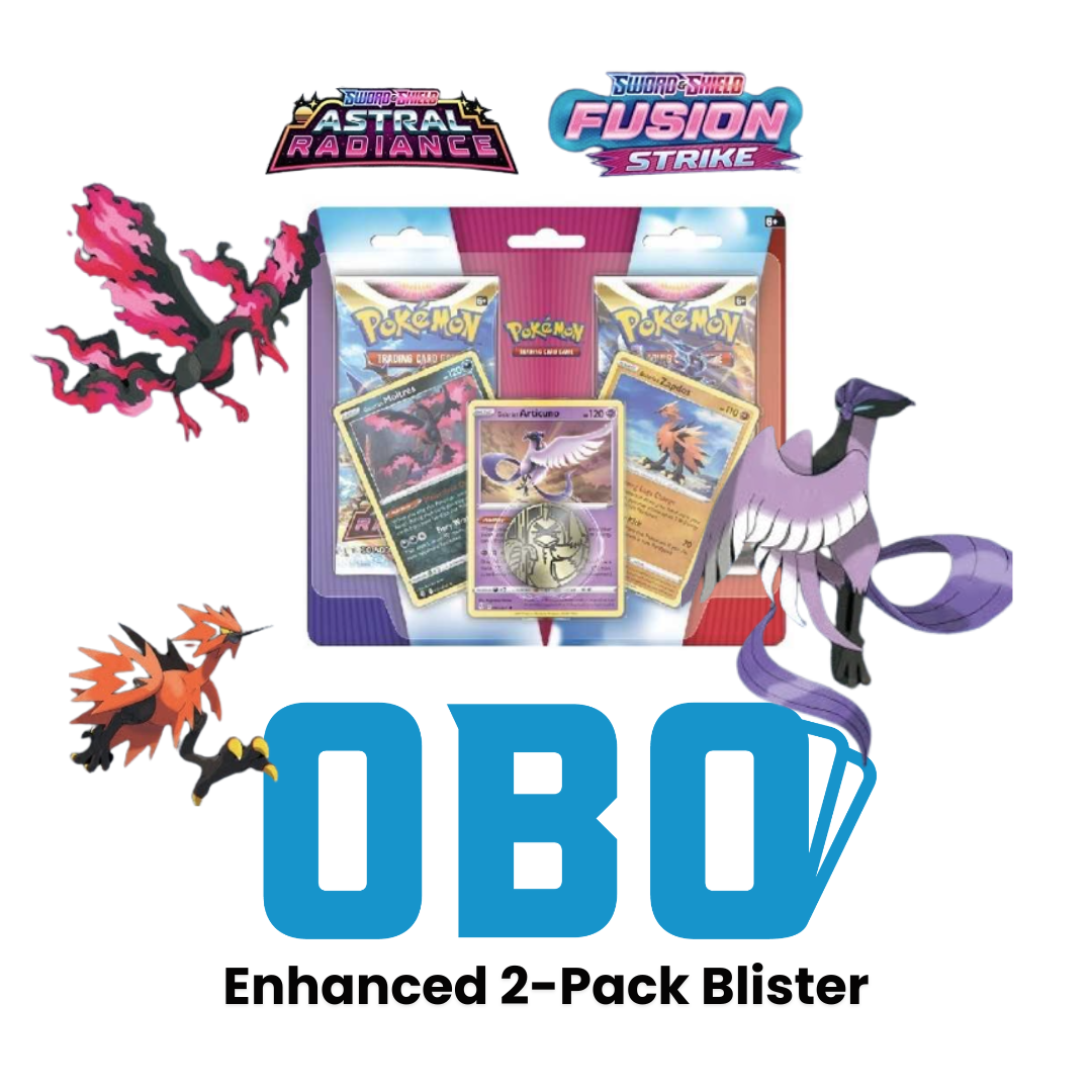 pokemon enhanced blister 2-pack booster Enhanced 2-Pack Blister – OBO Collectibles